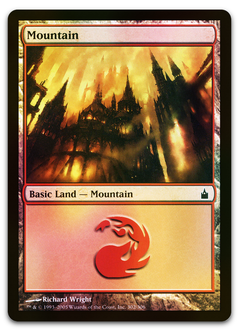 Mountain (302) (Ravnica: City of Guilds)