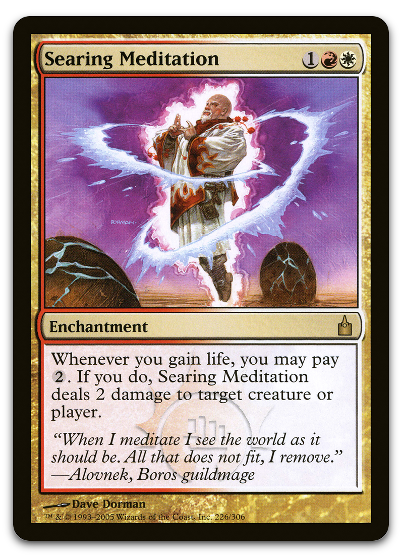 Searing Meditation (Ravnica: City of Guilds)