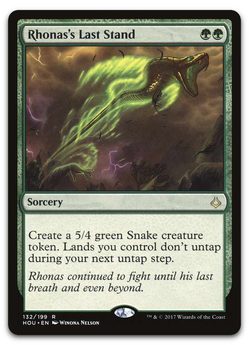 Rhonas's Last Stand (Hour of Devastation)