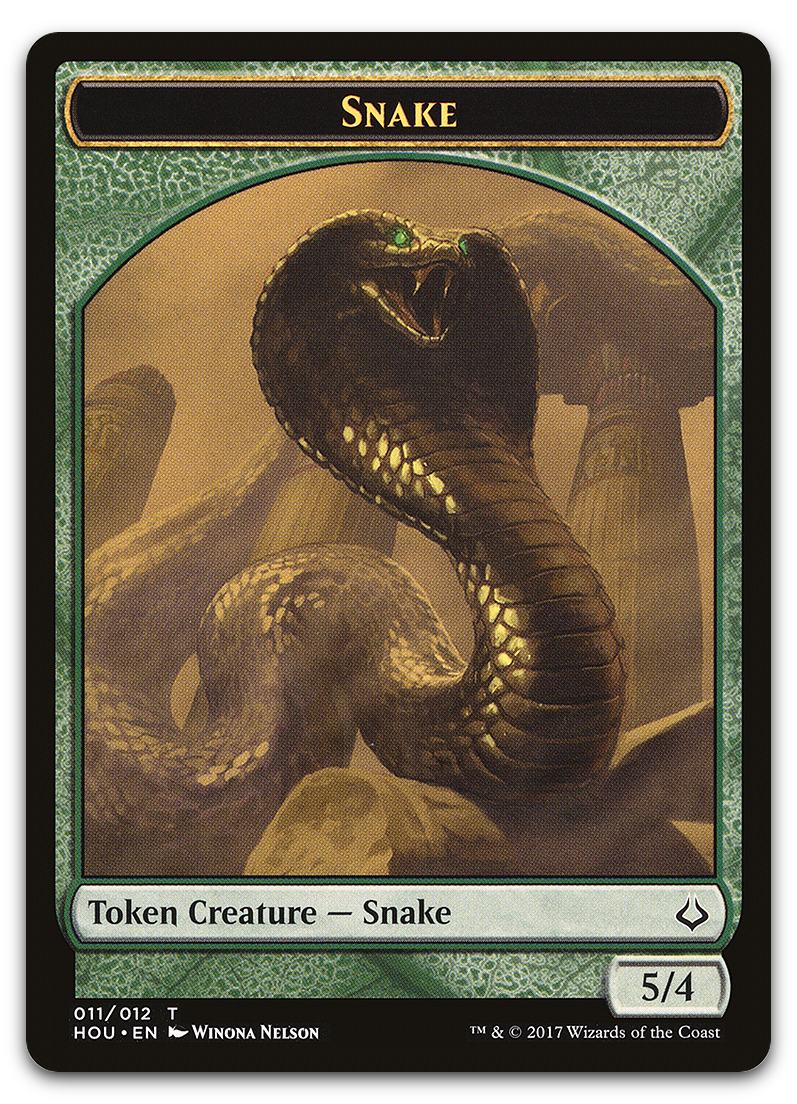 Snake Token (Hour of Devastation)