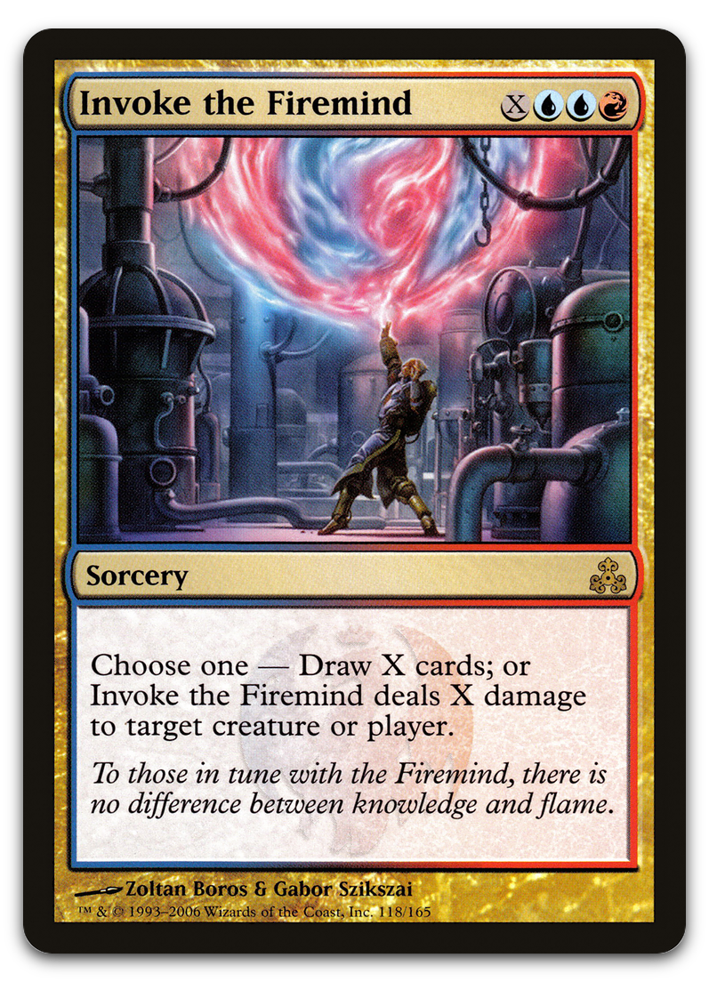 Invoke the Firemind (Guildpact)