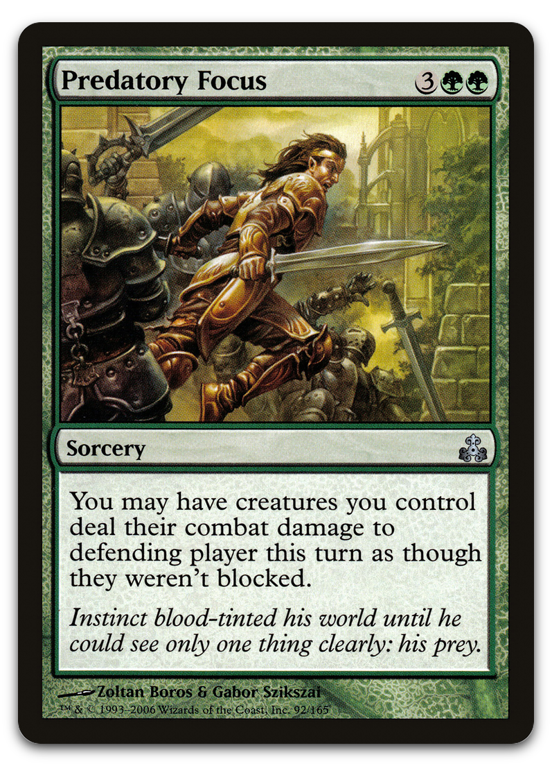 Predatory Focus (Guildpact)