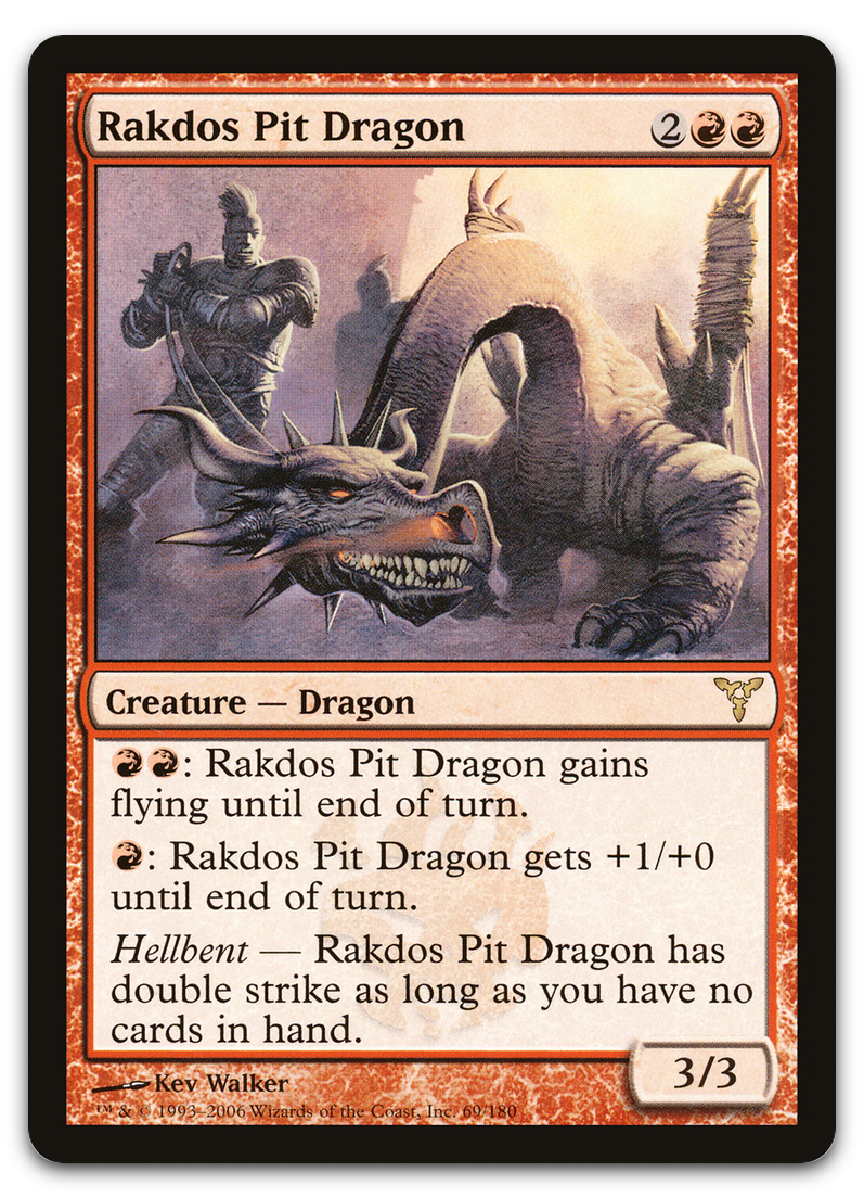 Rakdos Pit Dragon (Dissension)