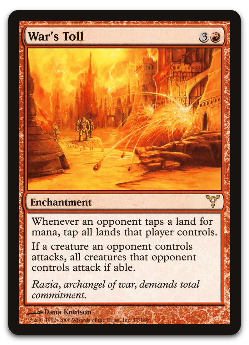 War's Toll (Dissension)