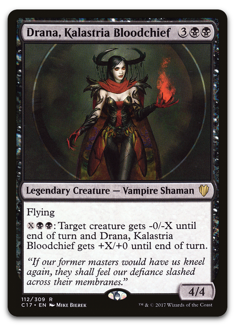 Drana, Kalastria Bloodchief (Commander 2017)