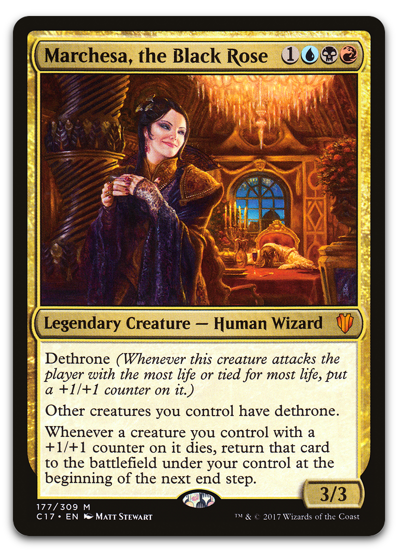 Marchesa, the Black Rose (Commander 2017)