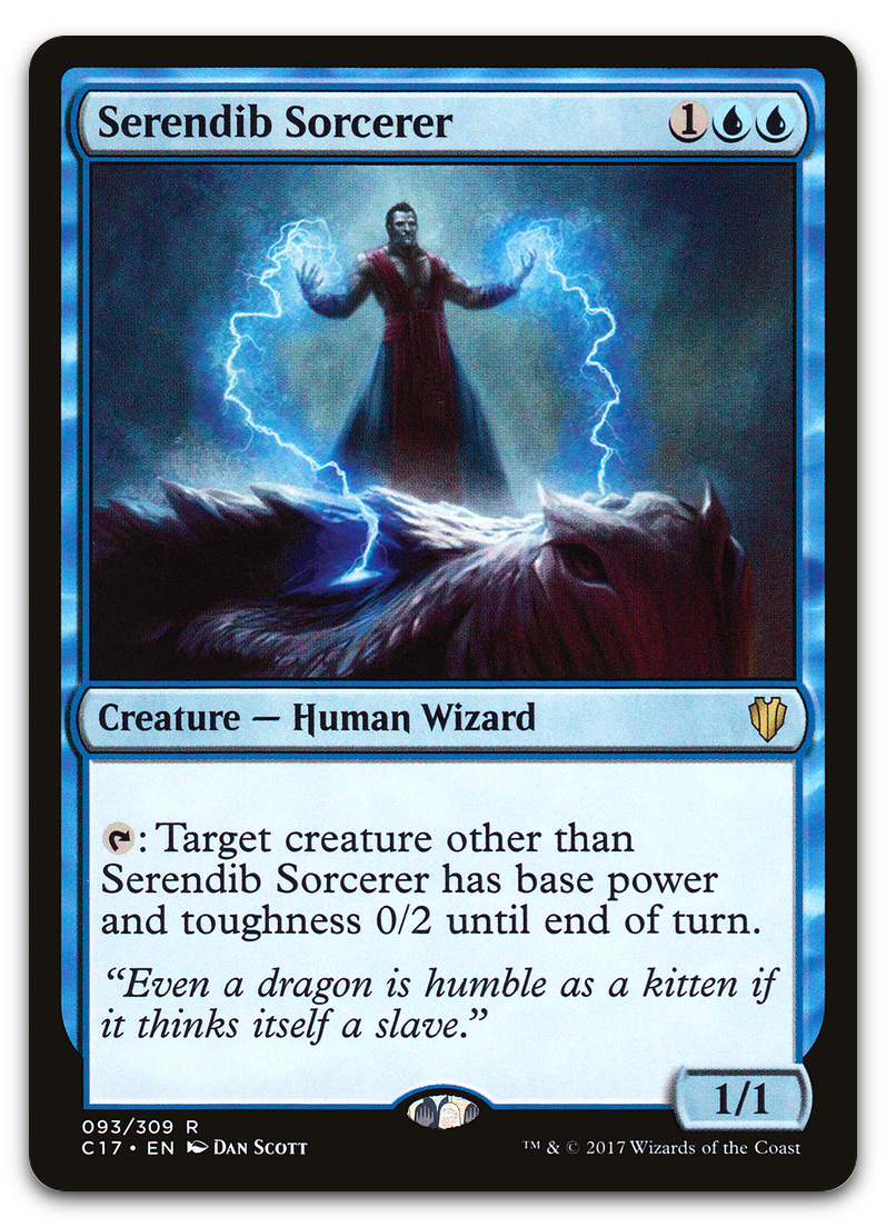 Serendib Sorcerer (Commander 2017)