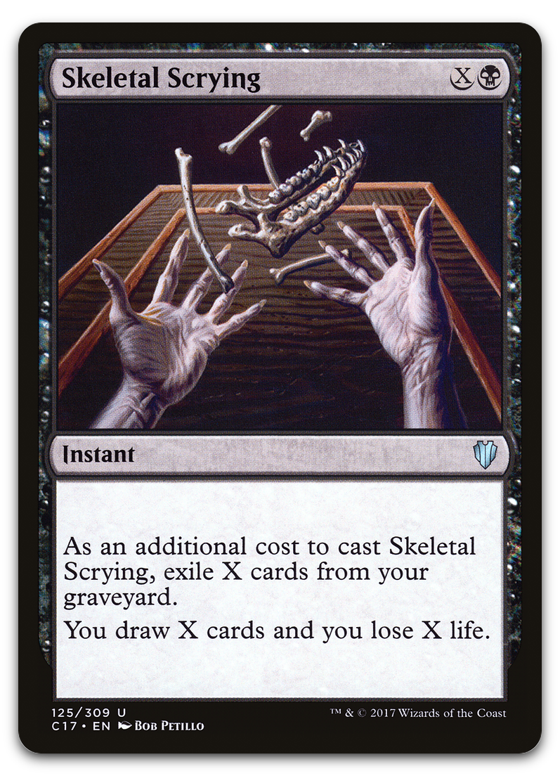 Skeletal Scrying (Commander 2017)