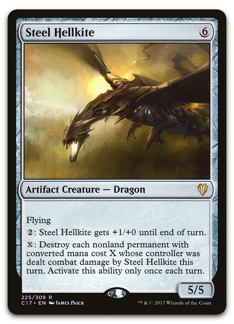 Steel Hellkite (Commander 2017)