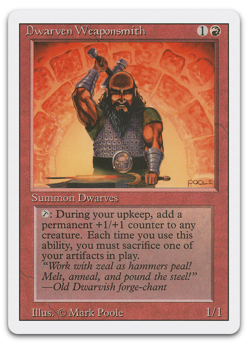 Dwarven Weaponsmith (Revised Edition)