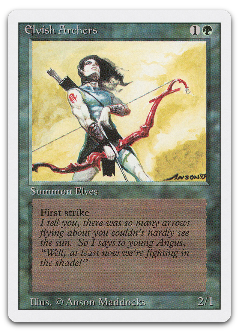 Elvish Archers (Revised Edition)