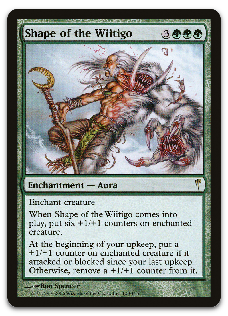 Shape of the Wiitigo (Coldsnap)