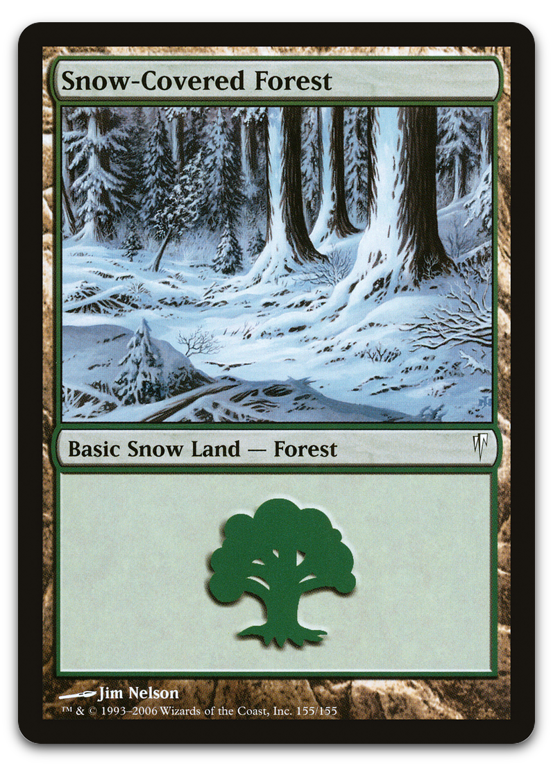 Snow-Covered Forest (Coldsnap)