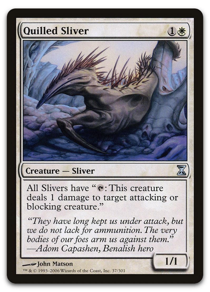 Quilled Sliver (Time Spiral)