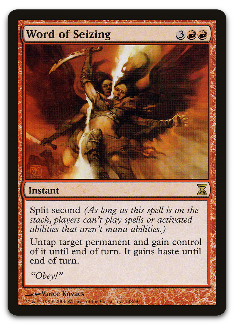 Word of Seizing (Time Spiral)