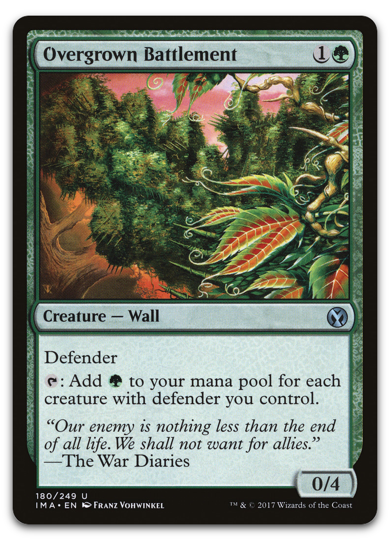 Overgrown Battlement (Iconic Masters)
