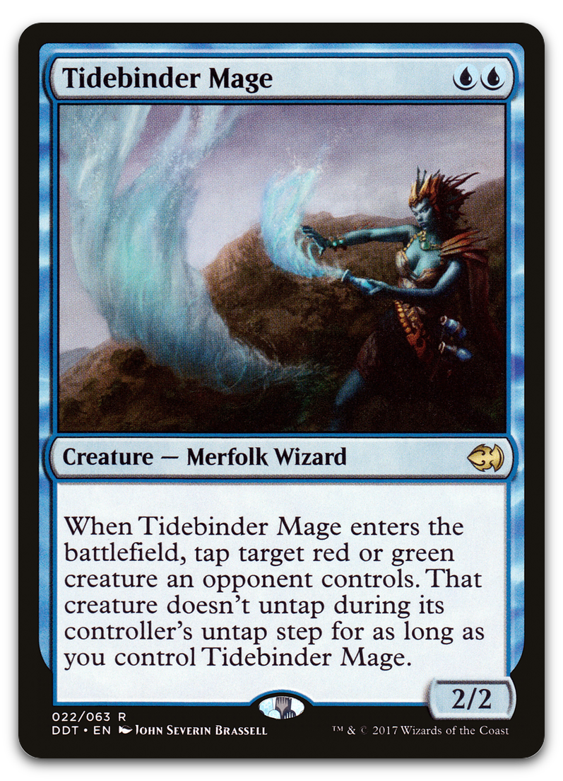 Tidebinder Mage (Duel Decks: Merfolk vs. Goblins)