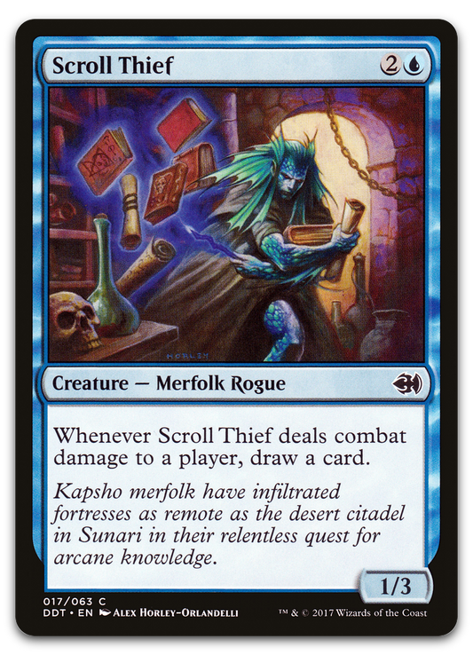 Scroll Thief (Duel Decks: Merfolk vs. Goblins)