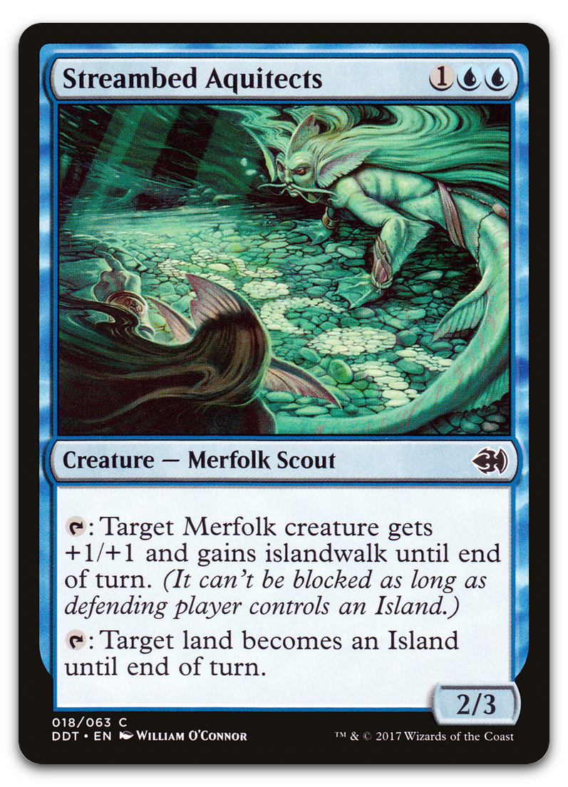 Streambed Aquitects (Duel Decks: Merfolk vs. Goblins)