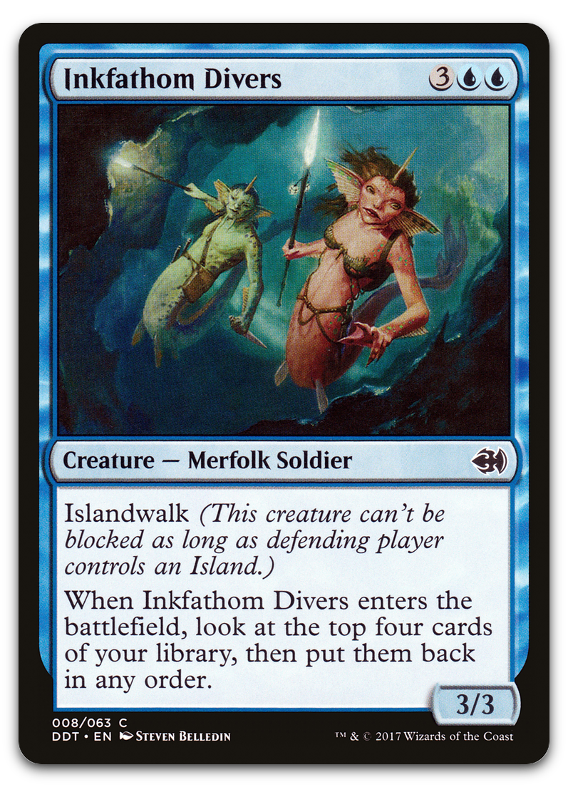 Inkfathom Divers (Duel Decks: Merfolk vs. Goblins)