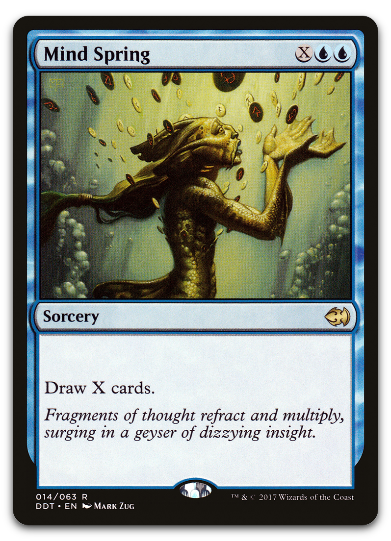 Mind Spring (Duel Decks: Merfolk vs. Goblins)