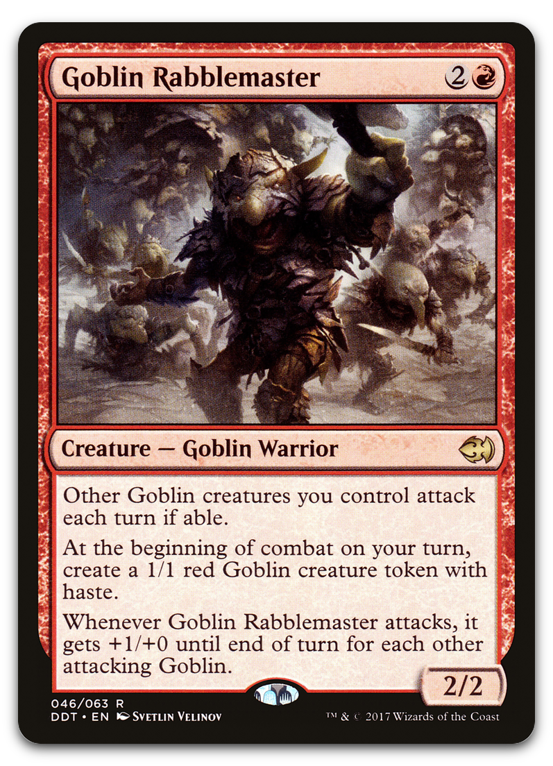 Goblin Rabblemaster (Duel Decks: Merfolk vs. Goblins)