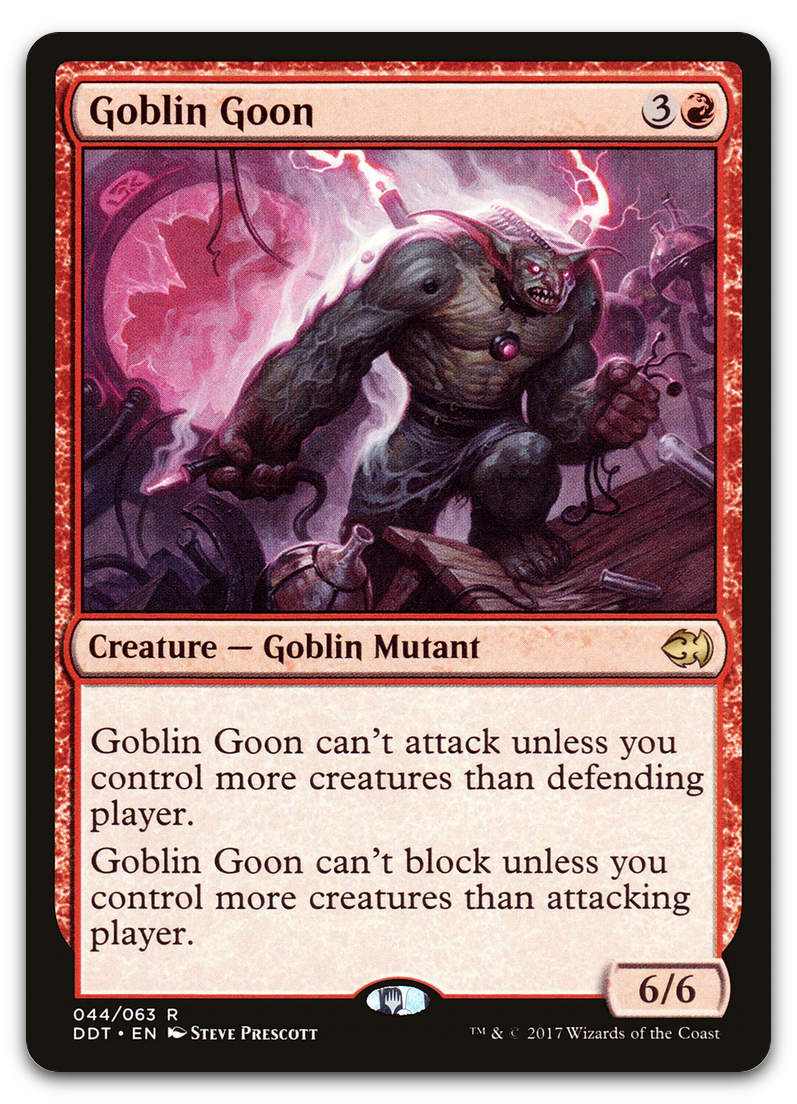Goblin Goon (Duel Decks: Merfolk vs. Goblins)