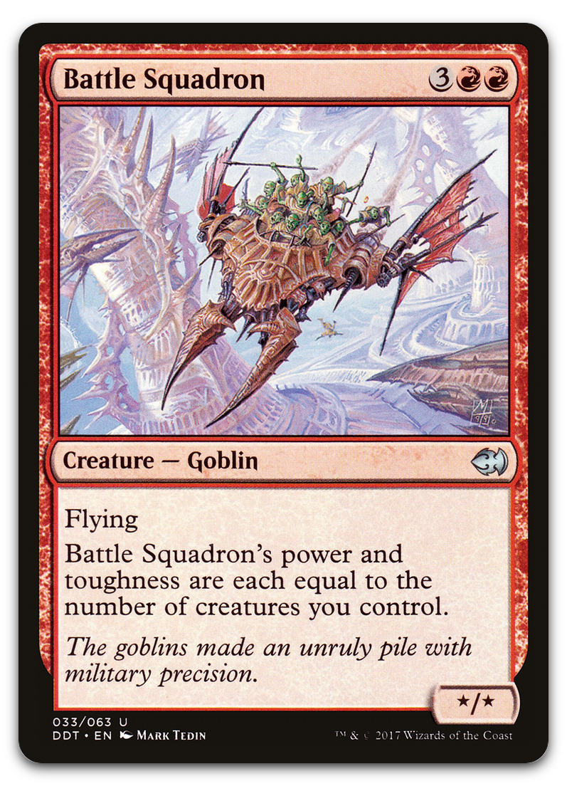 Battle Squadron (Duel Decks: Merfolk vs. Goblins)