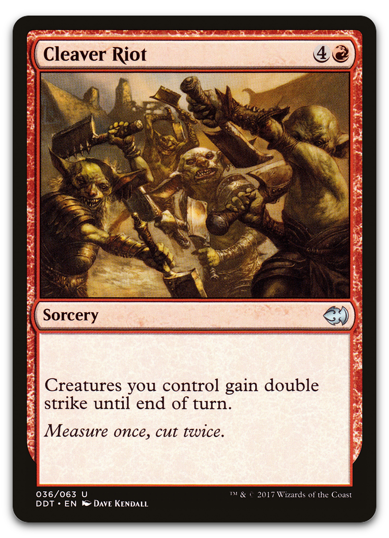 Cleaver Riot (Duel Decks: Merfolk vs. Goblins)