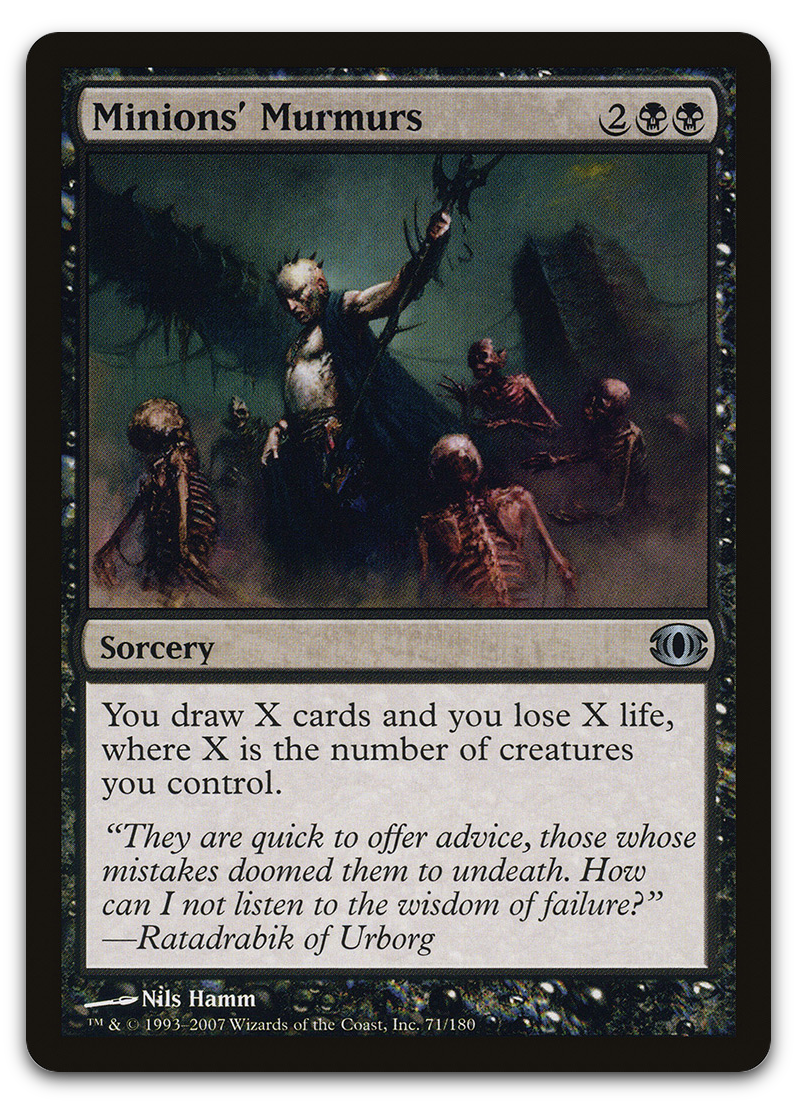 Minions' Murmurs (Future Sight)