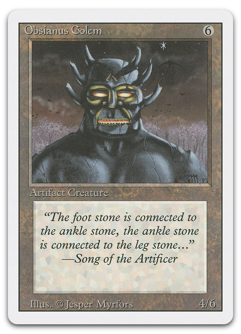 Obsianus Golem (Revised Edition)