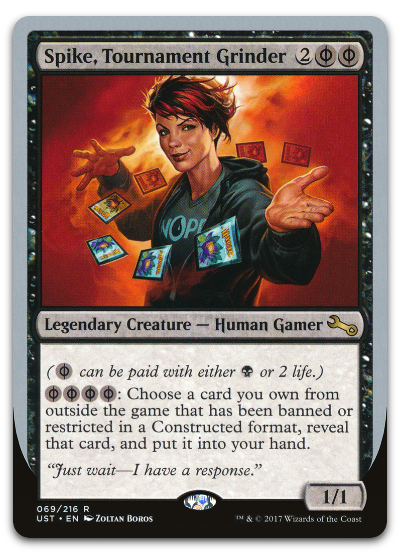 Spike, Tournament Grinder (Unstable)
