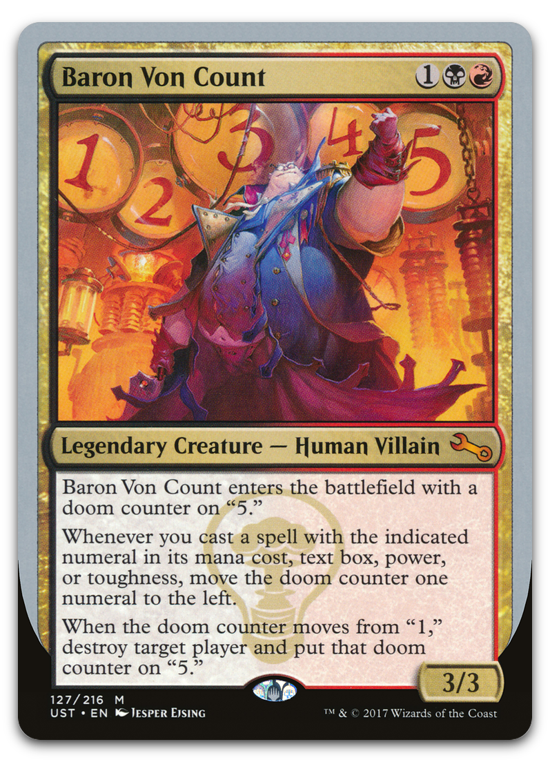 Baron Von Count (Unstable)