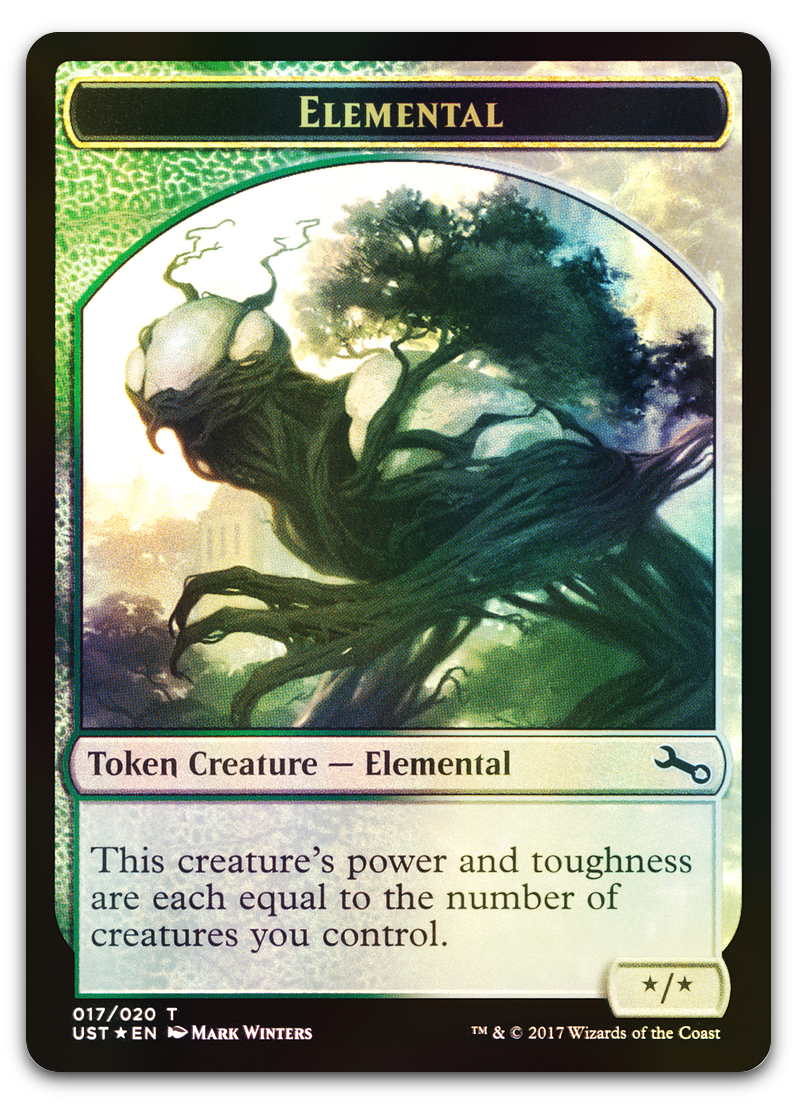 Elemental Token (017) (Unstable)