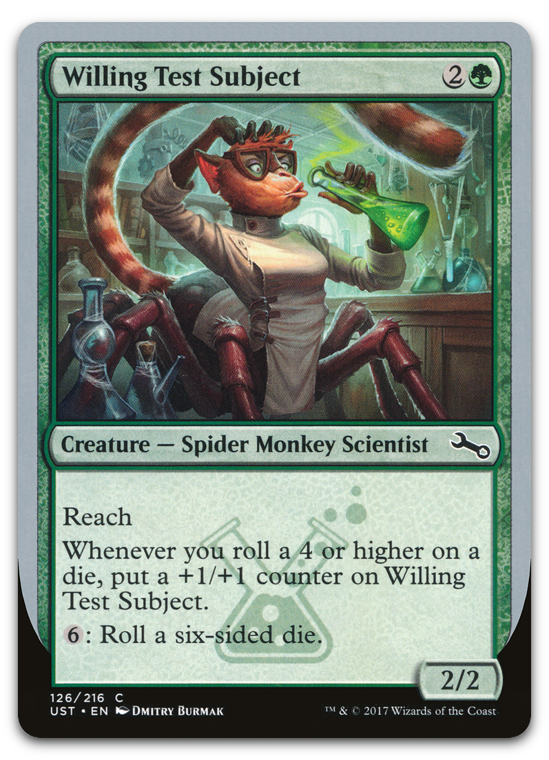 Willing Test Subject (Unstable)