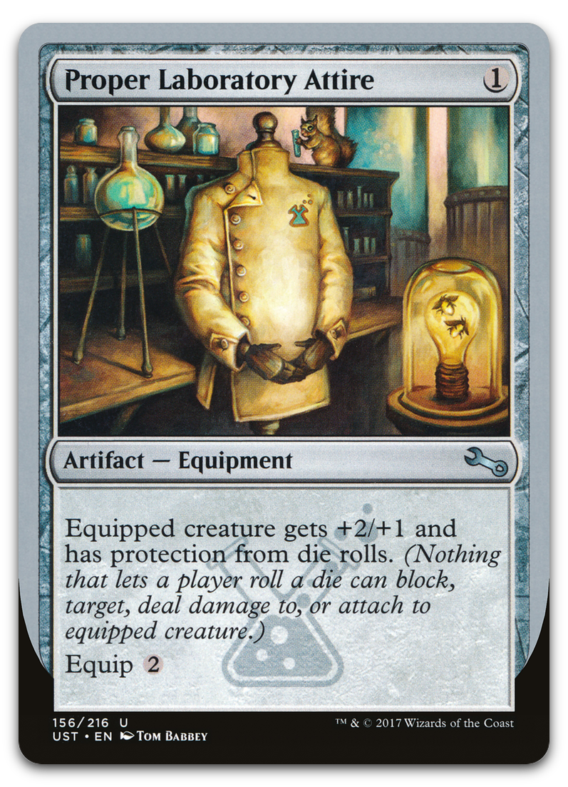 Proper Laboratory Attire (Unstable)