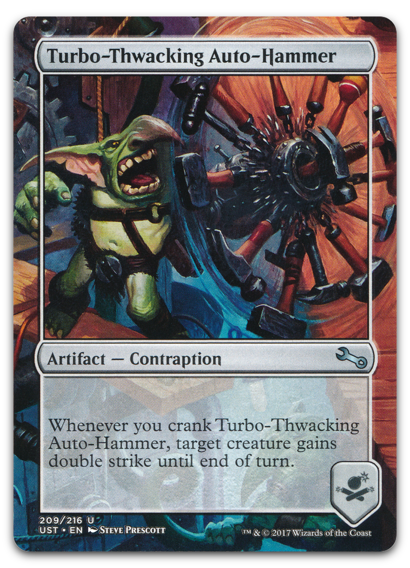 Turbo-Thwacking Auto-Hammer (Unstable)