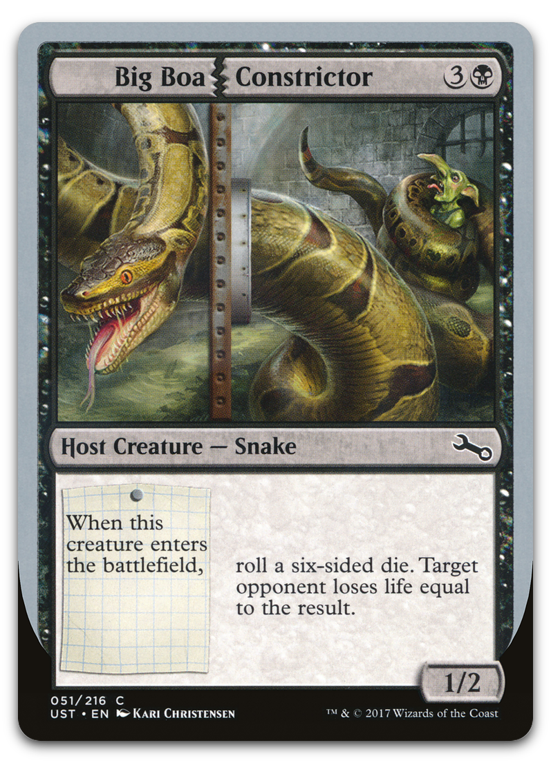 Big Boa Constrictor (Unstable)