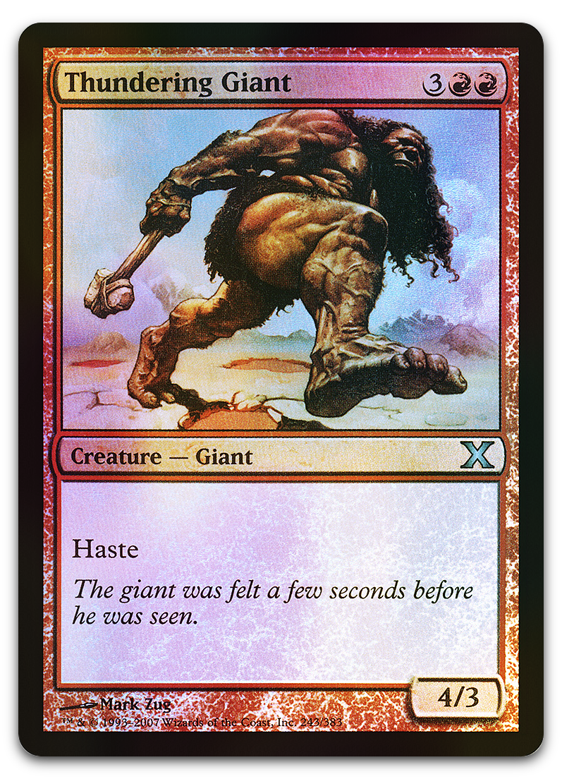 Thundering Giant (10th Edition)