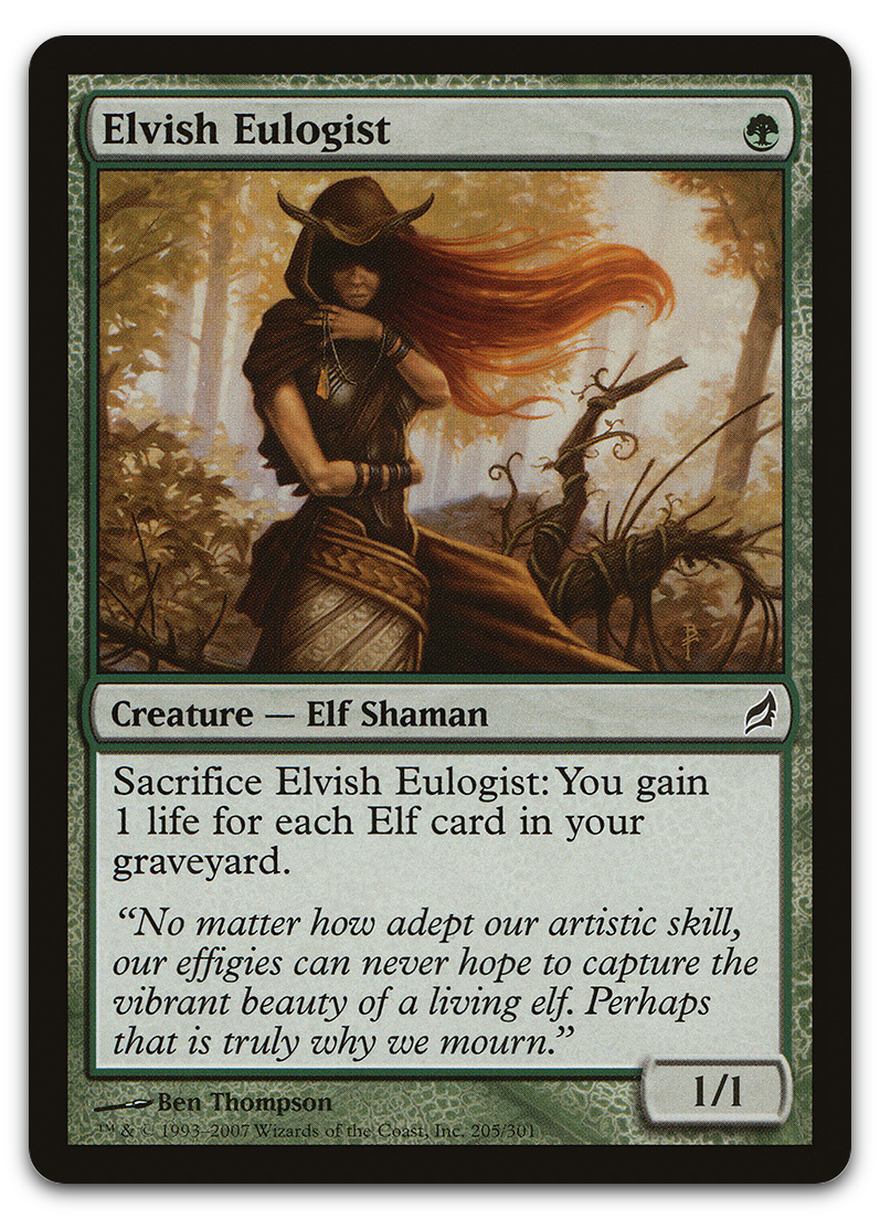 Elvish Eulogist (Lorwyn)