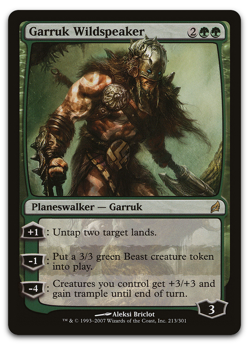 Garruk Wildspeaker (Lorwyn)