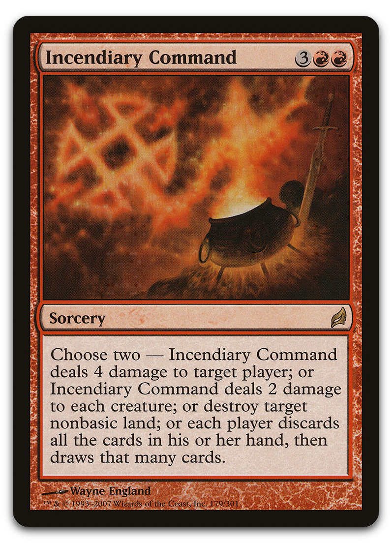 Incendiary Command (Lorwyn)