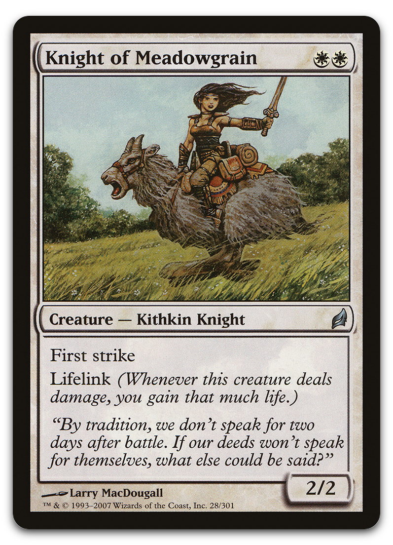 Knight of Meadowgrain (Lorwyn)