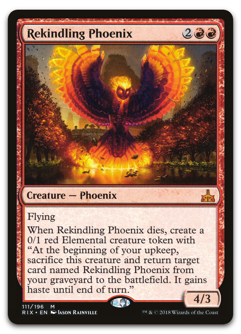 Rekindling Phoenix (Rivals of Ixalan)