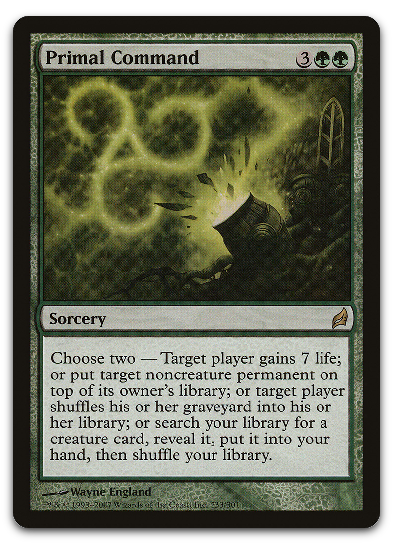 Primal Command (Lorwyn)