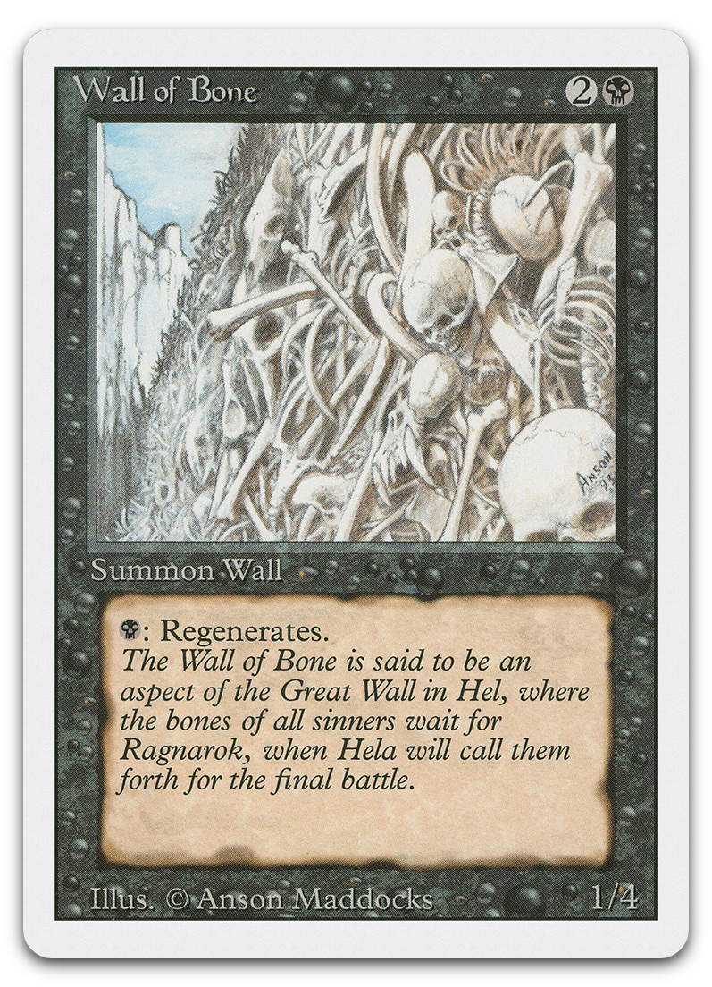 Wall of Bone (Revised Edition)