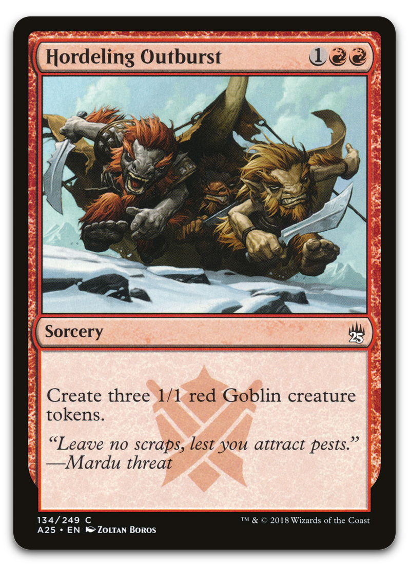 Hordeling Outburst (Masters 25)
