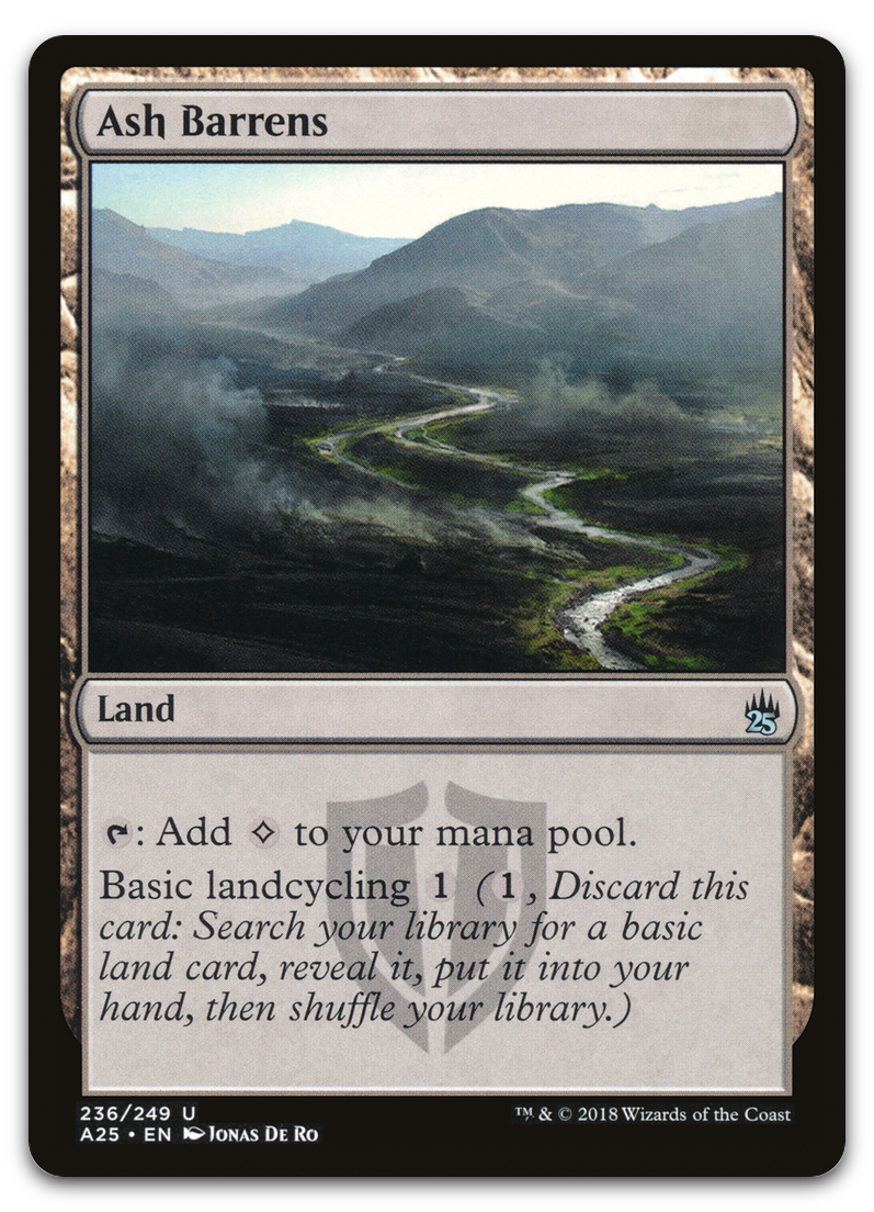 Ash Barrens (Masters 25)