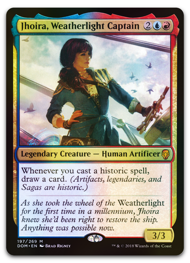 Jhoira, Weatherlight Captain (Dominaria) Cardsurfer Games Jhoira, Weatherlight Captain (Dominaria) Cardsurfer Games