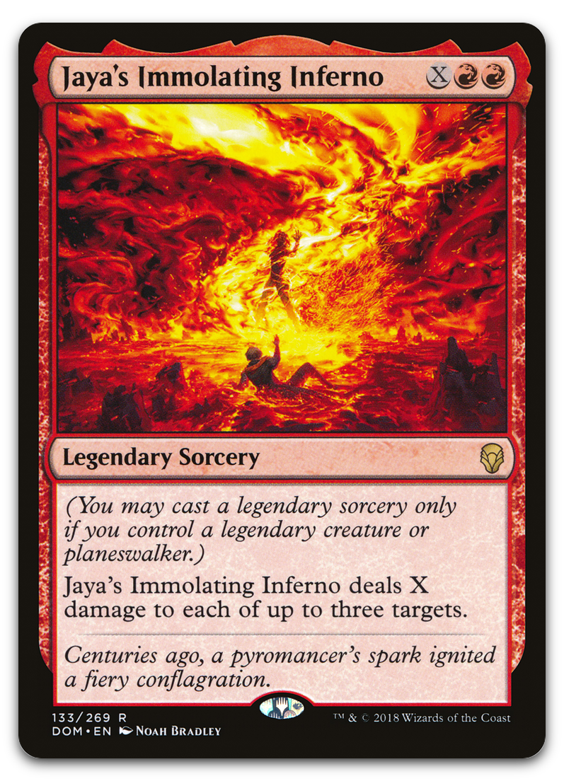 Jaya's Immolating Inferno (Dominaria)